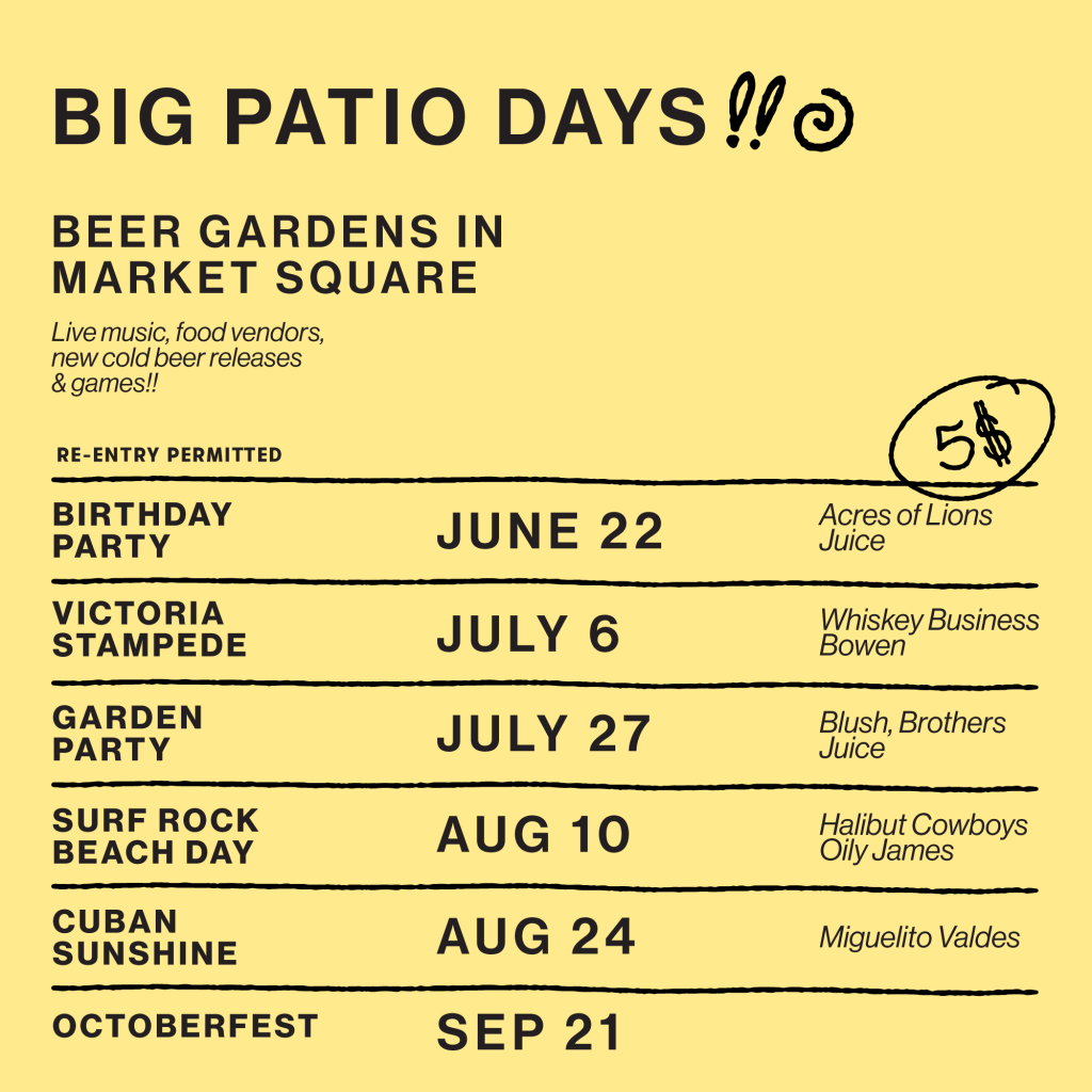 Big Patio Days - Lineup